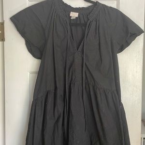 A New Day Cotton Poplin Mini Dress